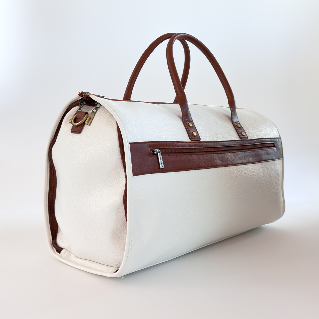 2-in-1 Convertible Garment Travel Duffle Bag With Wrinkle-Proof Suit Storage Space