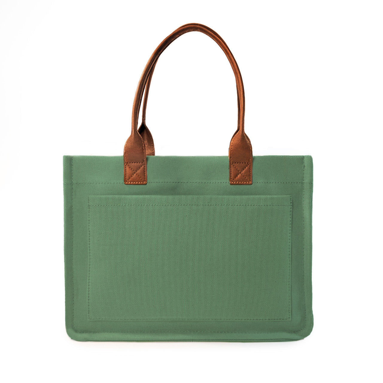 Shape-Retent Canvas Daily Tote Bag With Dual Carrying Strap Options