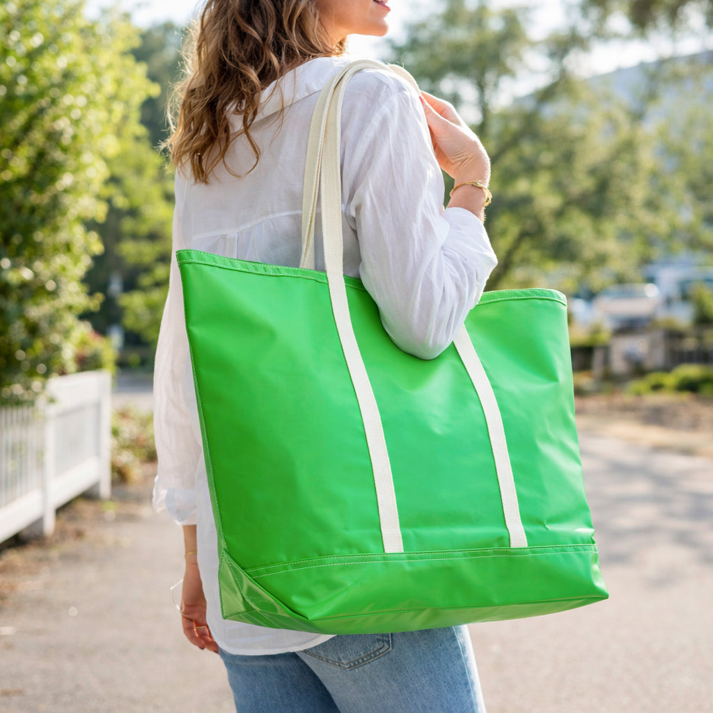 Waterproof Drain-Hole Large Capacity Foldable Outdoor Tote Bag