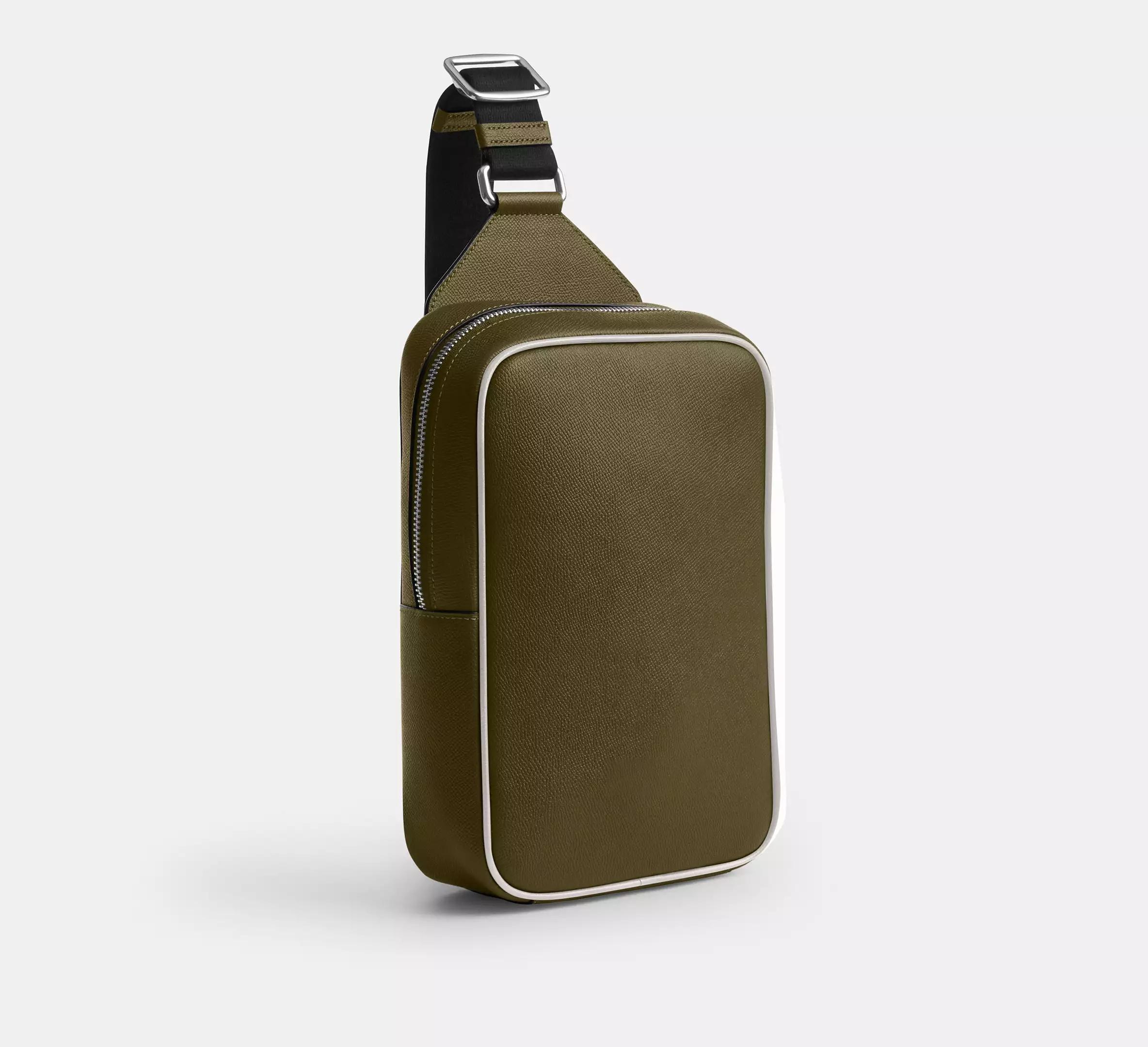 Compact Daily Crossbody Sling Bag With Adjustable Switchable Strap
