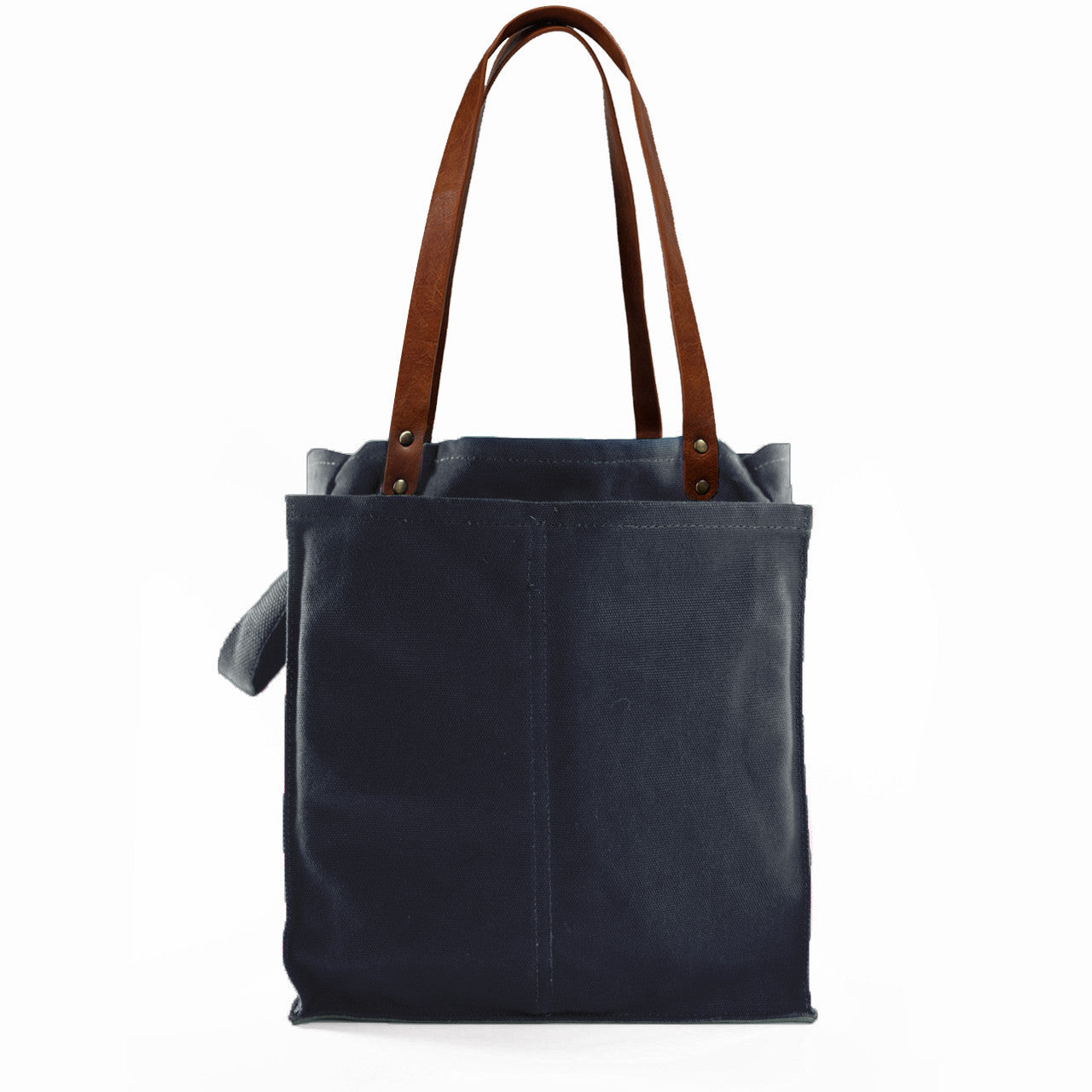 Multi-Pocket Foldable Eco-Friendly Canvas Market Tote Bag