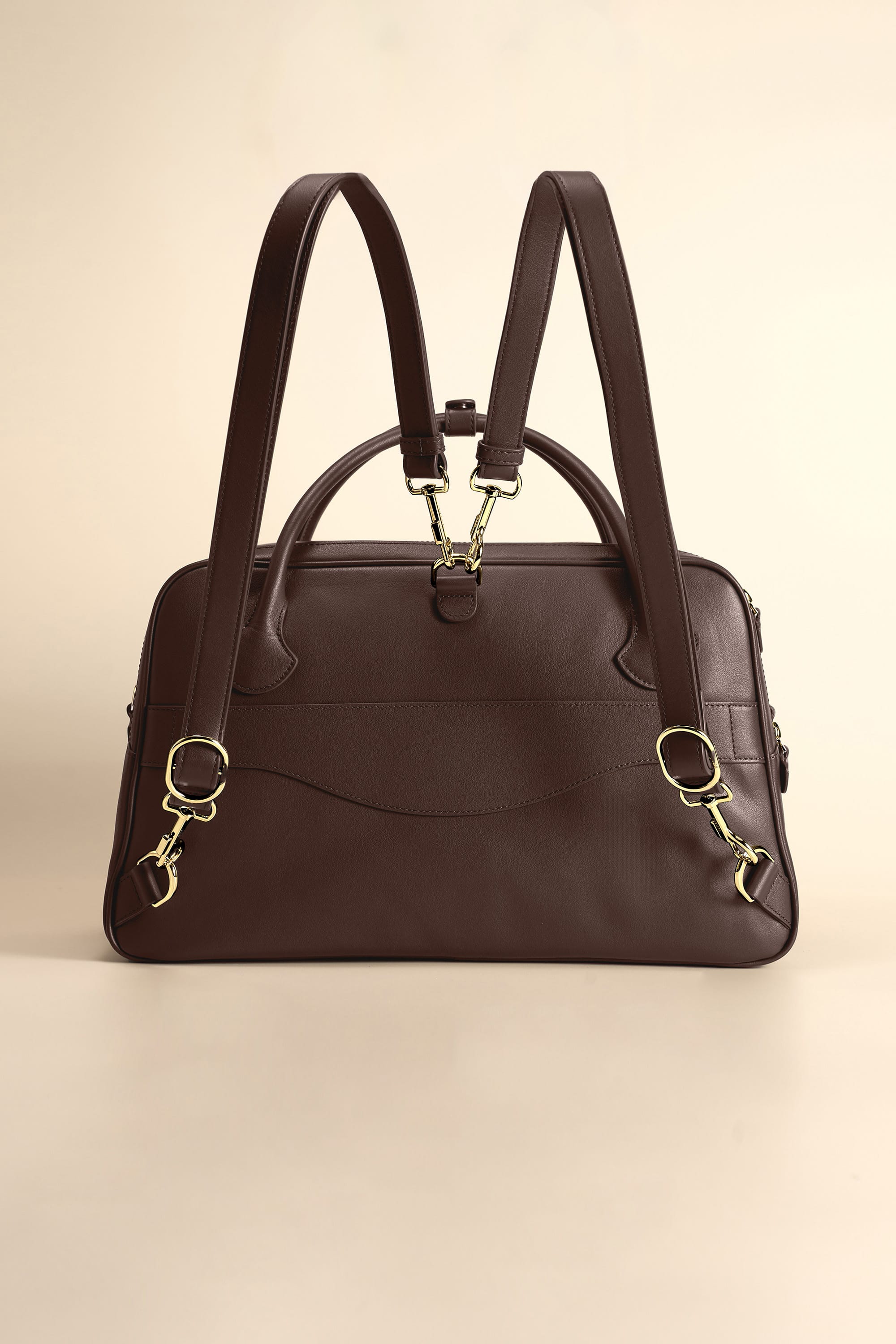 Structured Multi-Scenario 14 Inch Laptop Carryall Bag With Adjustable Crossbody Strap