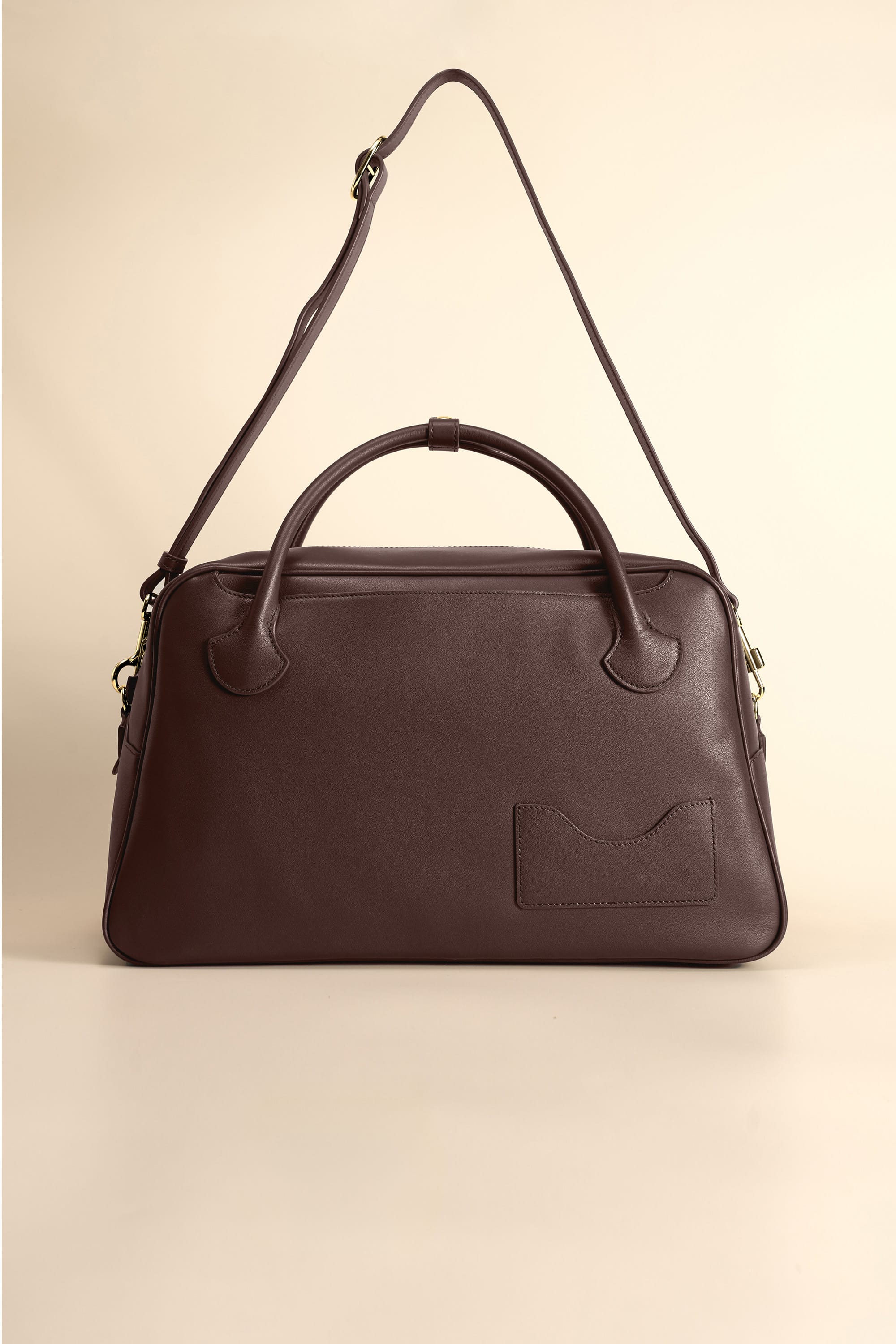 Structured Multi-Scenario 14 Inch Laptop Carryall Bag With Adjustable Crossbody Strap